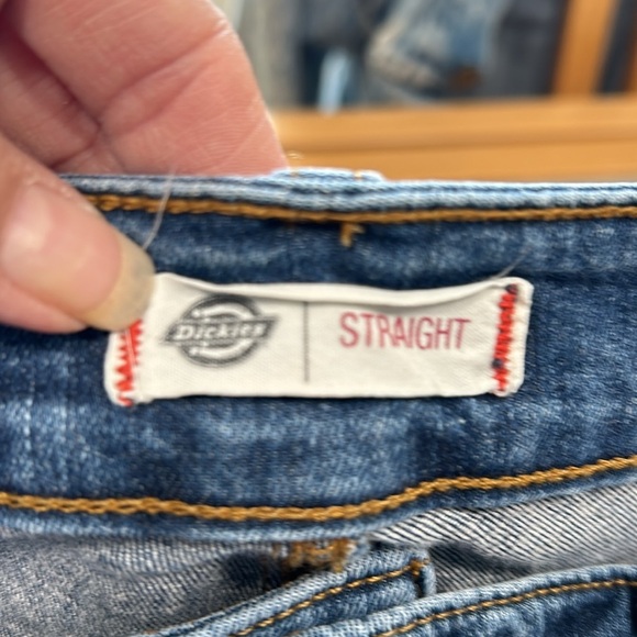 Dickies Blue Ankle Jean Size 10 - Picture 9 of 11